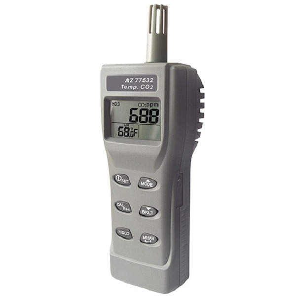 AZ 77532 CO₂ Meter – front view