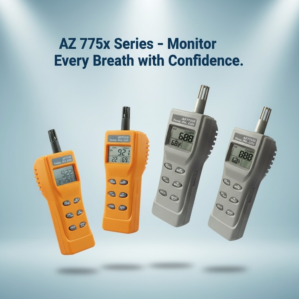 AZ 775x handheld IAQ meters – product image