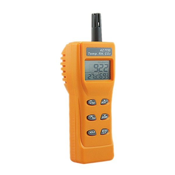 7755 AZ Handheld Digital CO2 Temperature Humidity Indoor Air Quality Meter